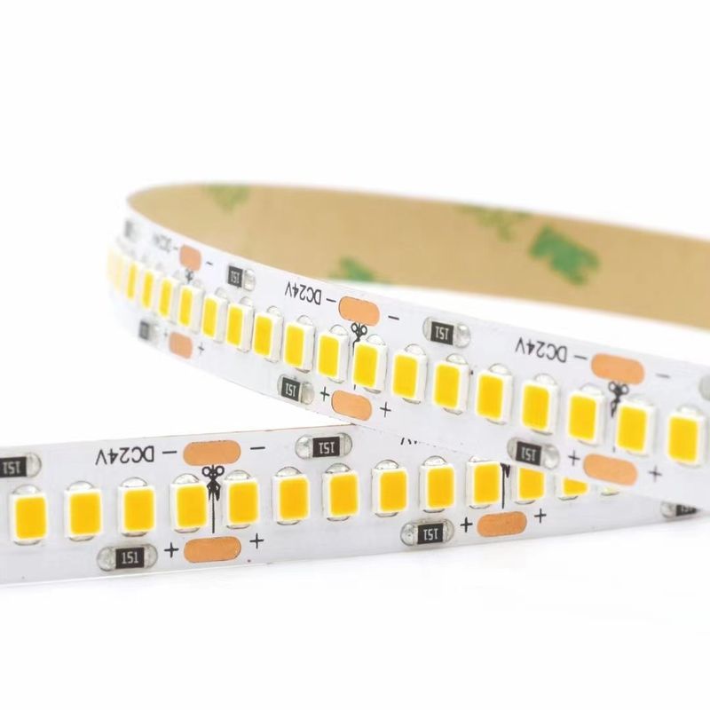 3000K 4000K 6500K van de 12 Volt LEIDENE het Flexibele Lichte het Water Stroken24v SMD2835 Slimme Dubbele 2 Kleur Lopen