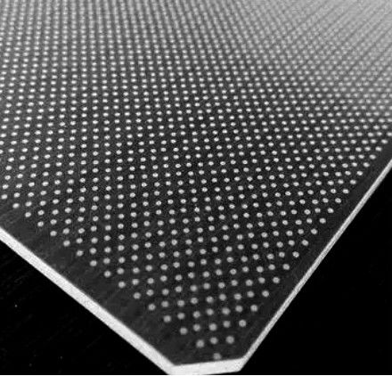 2mm 3mm 4mm 5mm 10mm LPG Lichtgeleider Plaat Aangepaste Grootte Vorm Puntjes Laser 98% Transparantie