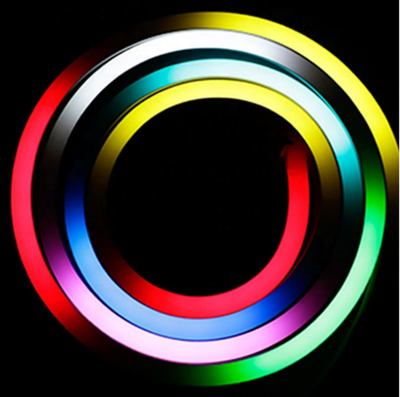 3000K LEIDENE Neonstrook Lichte Flexibele 24V 14W 1616 het RGB Kleur Veranderen