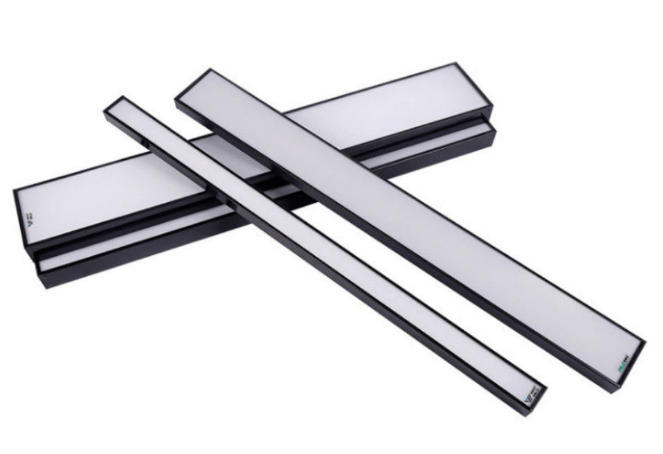 220V lineaire LEIDENE Lichte Bar0-10v Schemerigere Tegenhanger Lineaire Lichte 3000K 4000K 6500K