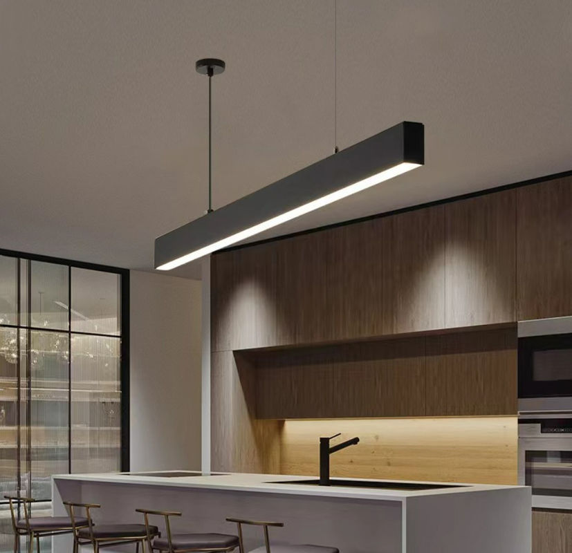 Binnen Lineair van het het Huisbureau van de Tegenhanger Licht Inrichting het Hoteldecor Woon