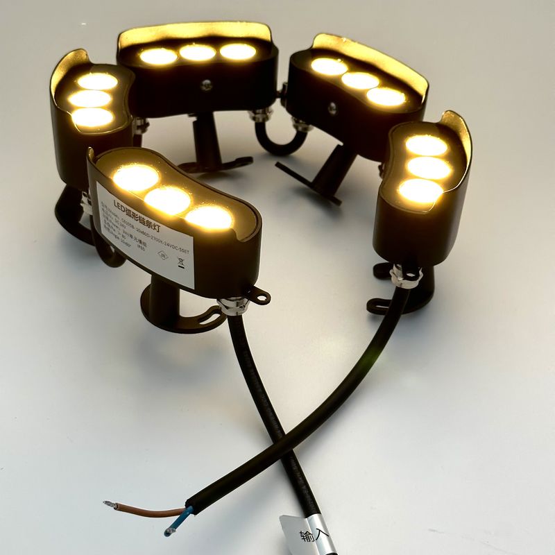 Kleur die LEIDENE Muurwasmachine Lichte Aaneen te schakelen 24V 3 Leds veranderen