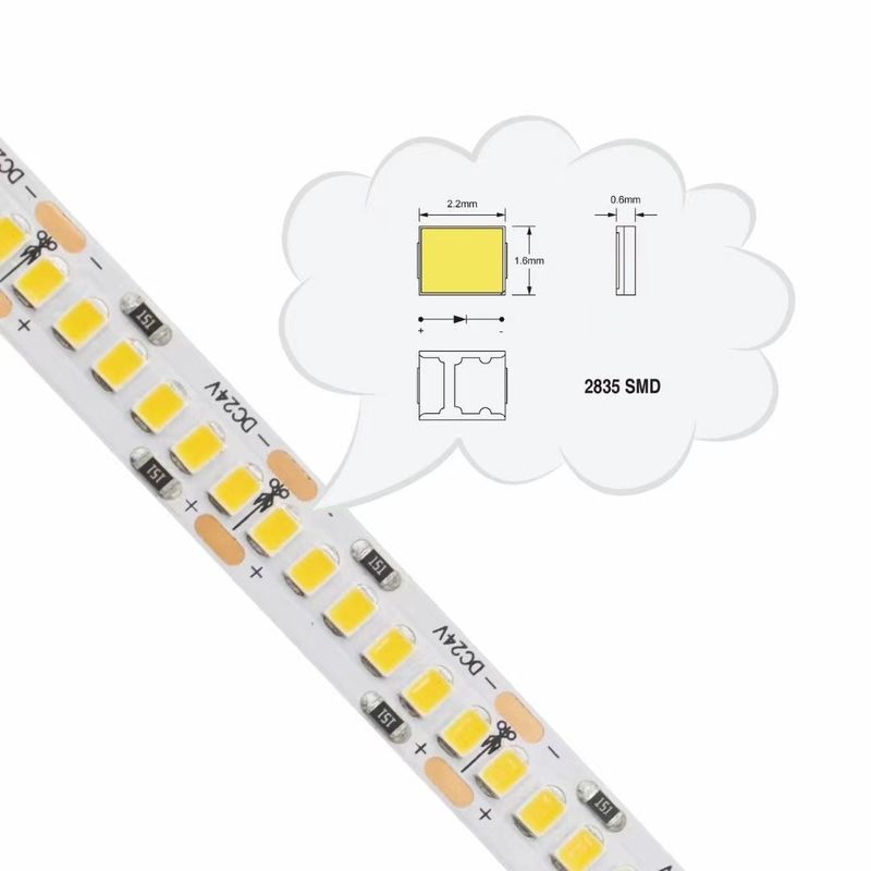 Openlucht Waterdichte Flexibele LEIDENE Strook Lichte 13w Hoge Helderheid voor Decoratie