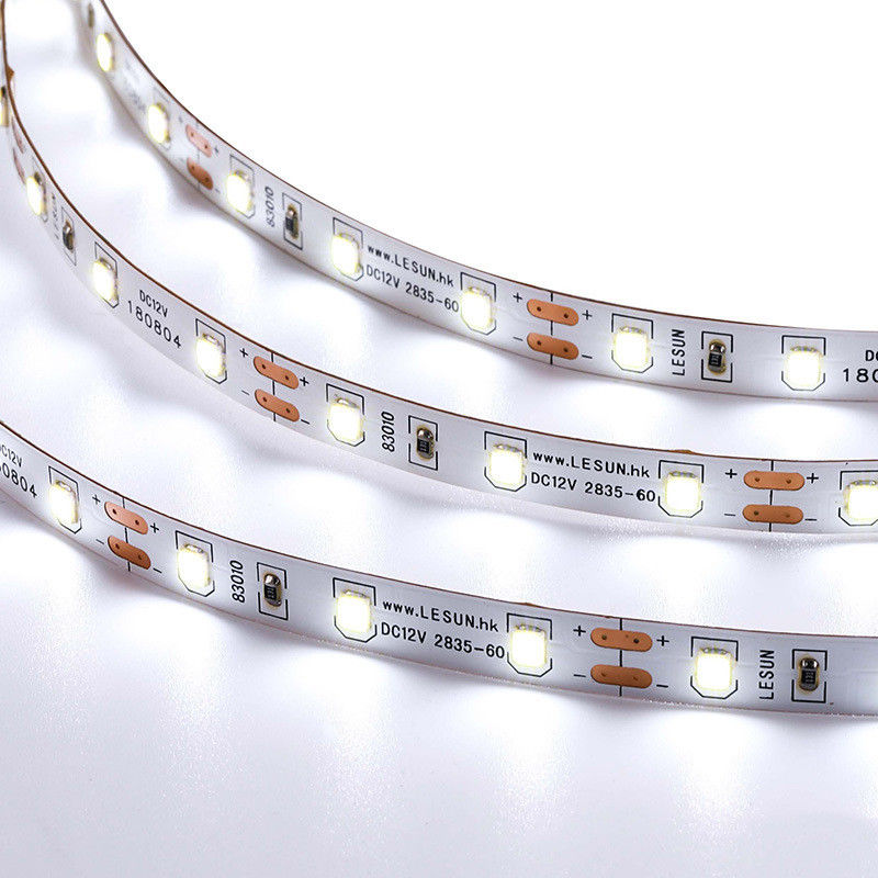 Hoge Lumen LEIDEN Neon Flexibele Lichte gelijkstroom 12V 24V 10W 120leds/M SMD 2835