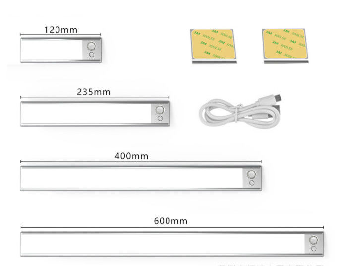 3 LEIDENE van kleurendimmable Strooklichten onder Kabinet met Warme Witte 2700K Zachte Witte 3000K