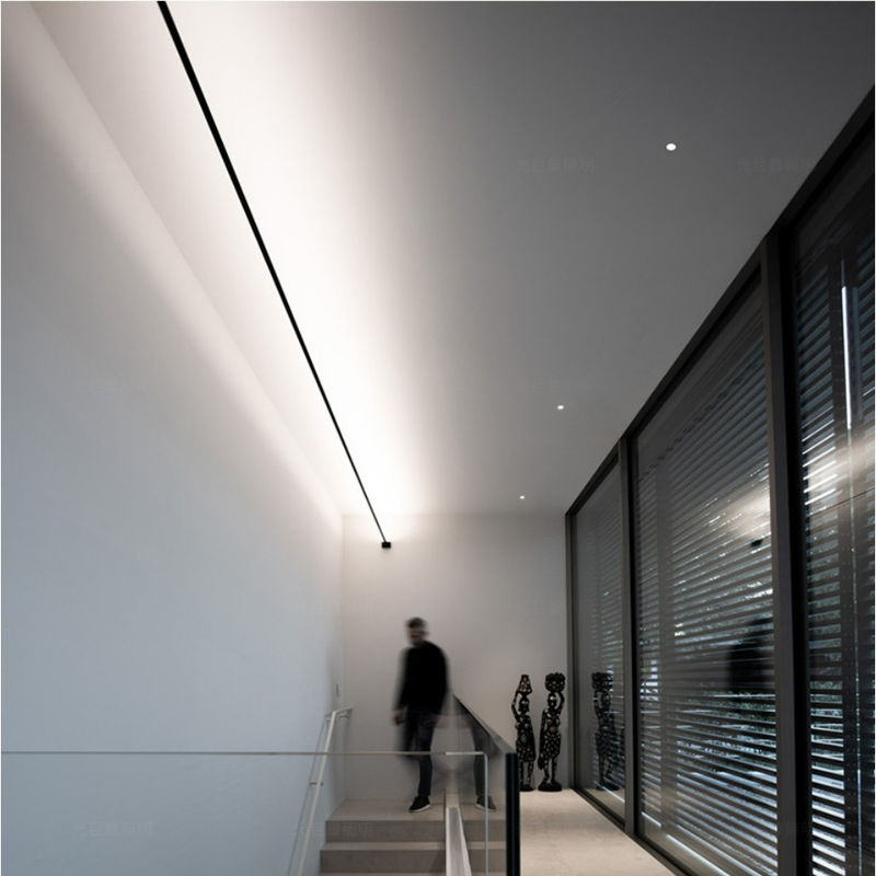 Van het de Verlichtingscri>90 IP20/IP65 geleid staal van de horizon Lineair Verlichting Binnen het koordlicht