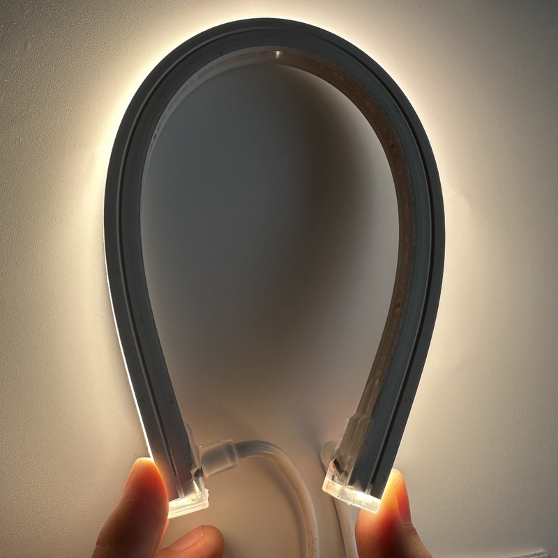 Zachte het Neonstrepen van gelijkstroom 12V/van 24V 120LEDs/M LEIDEN van het Silicone 24V Neonlicht van For Indoor/Openlucht